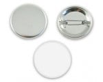 Badges vierges 32mm ronds à épingle