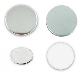 Badges vierges 32mm ronds - Magnet frigo