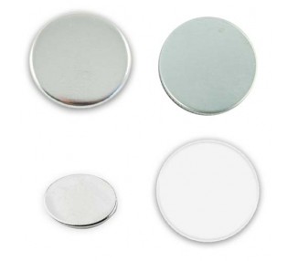 Badges vierges magnet frigo rond 25mm