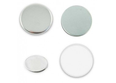 Badges vierges magnet frigo rond 25mm 