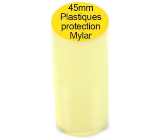 Plastique transparent Mylar 45mm