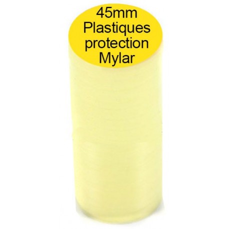 Plastique transparent Mylar 45mm