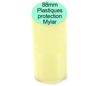 Plastique transparent Mylar 88mm