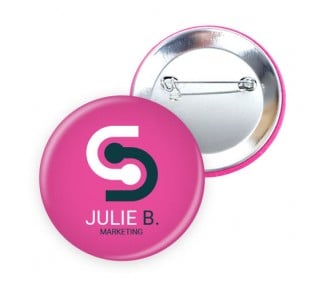 Badge rond personnalisé