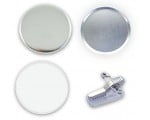 Badges ronds vierges 38mm – Pince crocodile épingle Badges ronds vierges 38mm – Pince crocodile épingle