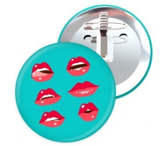 Badges 88mm pince crocodile avec épingle