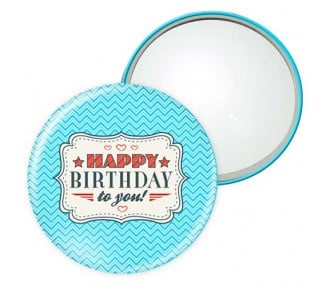 Miroir de sac personnalisé 75mm