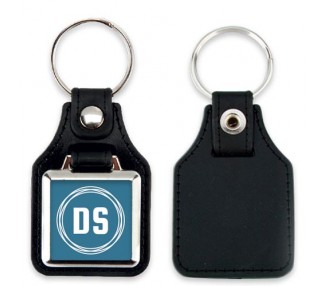 Porte clés publicitaires cuir