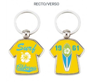 Porte clef t-shirt personnalisé