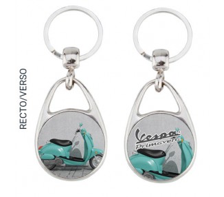 Porte clé personnalisé double face