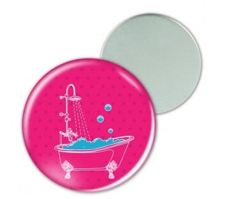 Badge scrapbooking dos plat 32mm