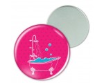 Badge scrapbooking dos plat 32mm