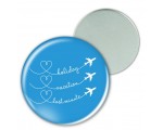 Badge scrapbooking dos plat 38mm