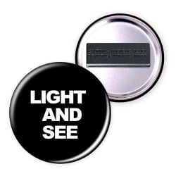 Badge magnétique aimanté personnalisé 45mm
