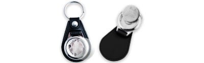 Porte clés jeton caddie