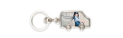 Porte clés métal